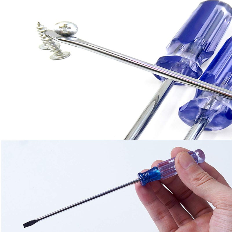 Buspoll small screwdriver tool flat head and Phillips ((PH0/PH00) used to repair toys, musical instruments, microphones loose screws - Image 3